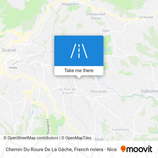 Chemin Du Roure De La Gâche map