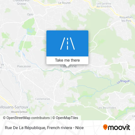 Rue De La République map