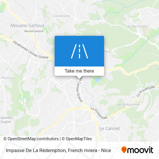 Impasse De La Rédemption map