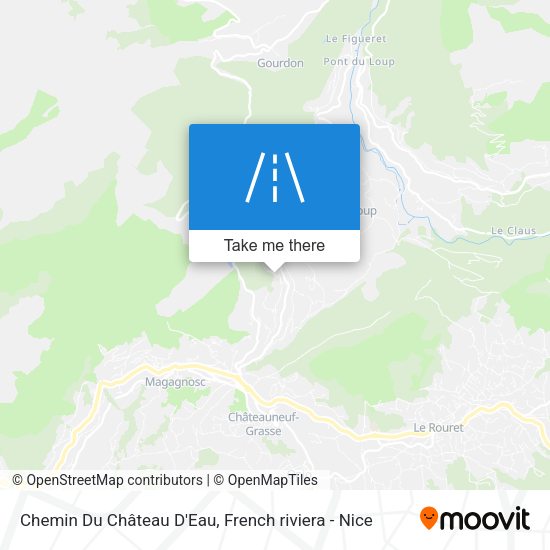 Chemin Du Château D'Eau map