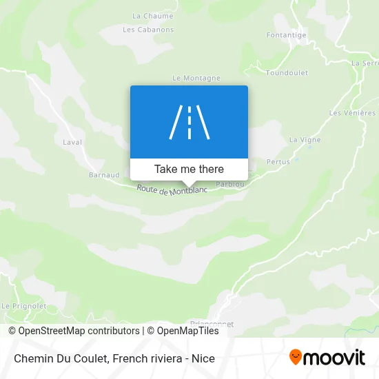 Chemin Du Coulet map