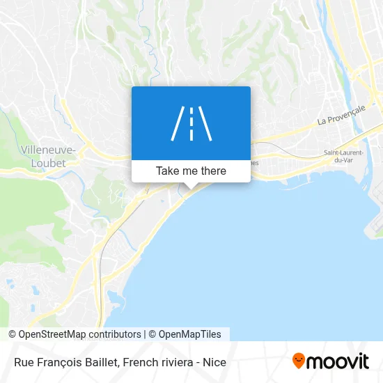 Rue François Baillet map