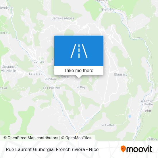 Rue Laurent Giubergia map