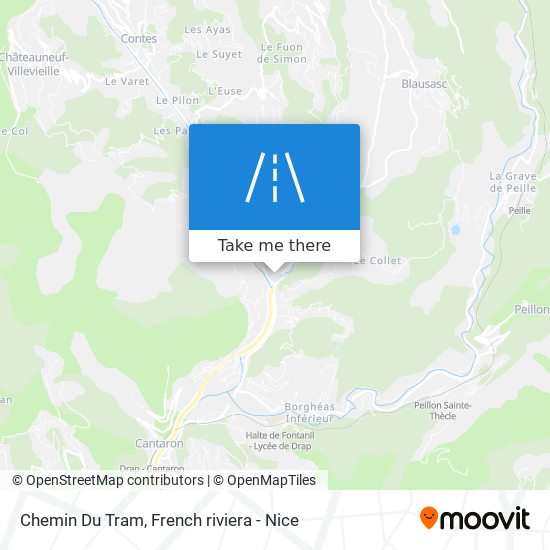 Chemin Du Tram map