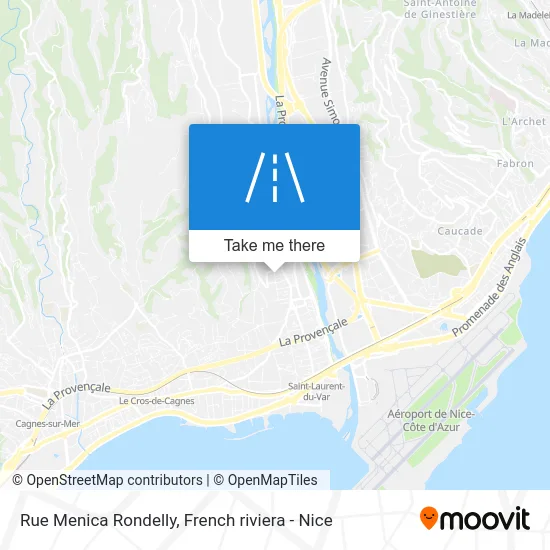 Rue Menica Rondelly map