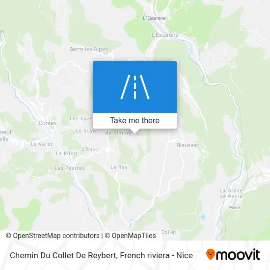 Chemin Du Collet De Reybert map