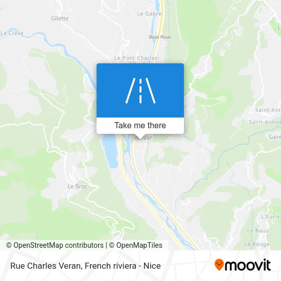 Rue Charles Veran map