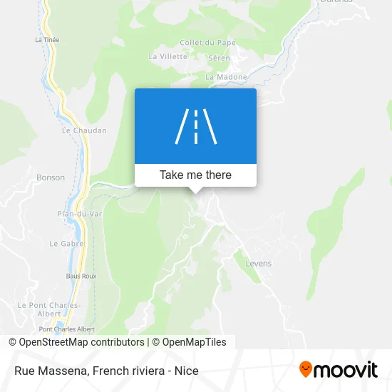 Rue Massena map