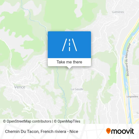 Chemin Du Tacon map