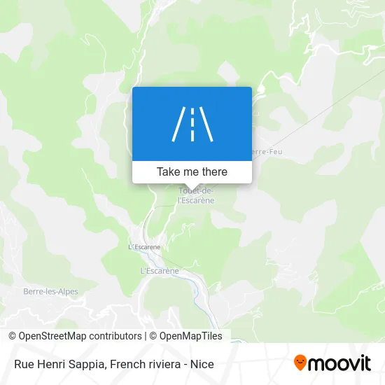 Rue Henri Sappia map