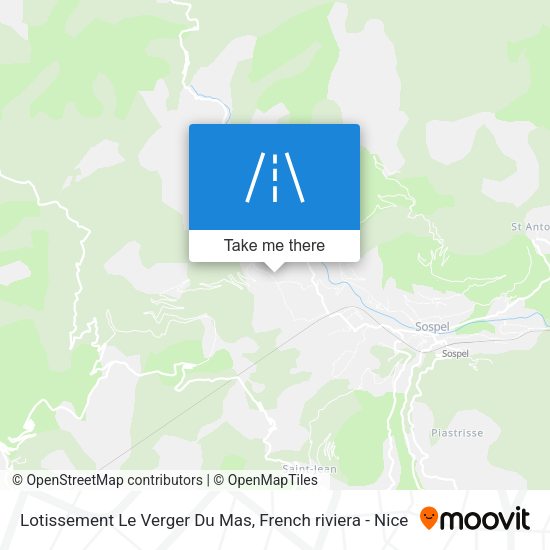Lotissement Le Verger Du Mas map