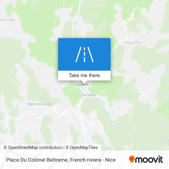 Place Du Colonel Beltrame map