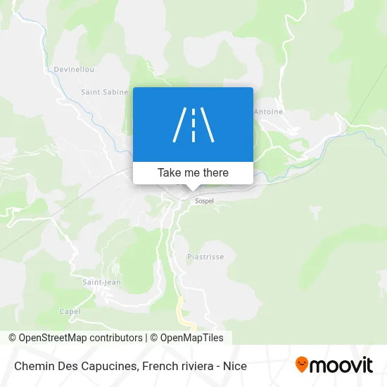 Chemin Des Capucines map