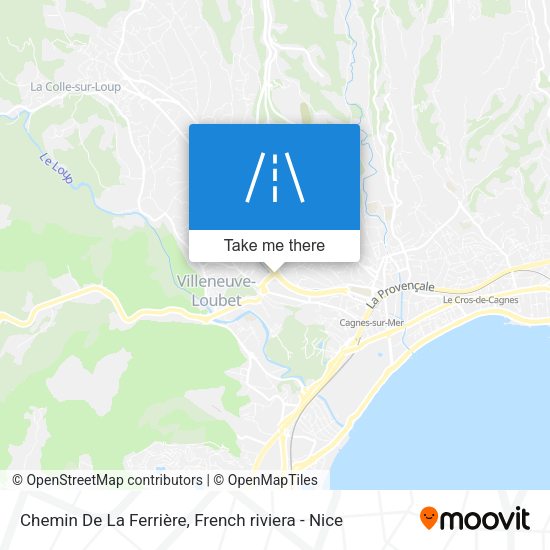 Chemin De La Ferrière map