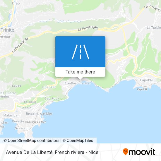 Avenue De La Liberté map