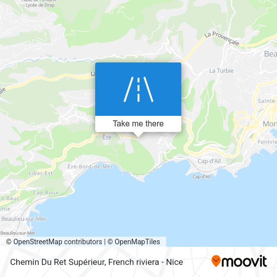 Chemin Du Ret Supérieur map