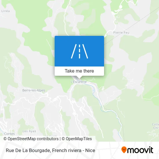 Rue De La Bourgade map