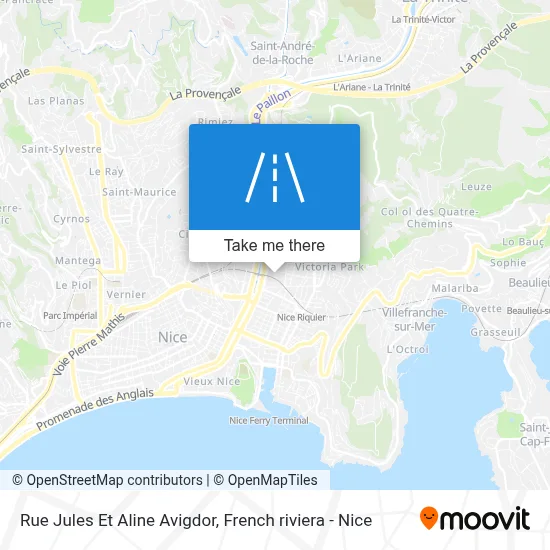 Rue Jules Et Aline Avigdor map