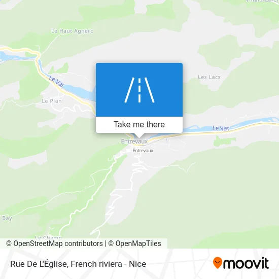 Rue De L'Église map