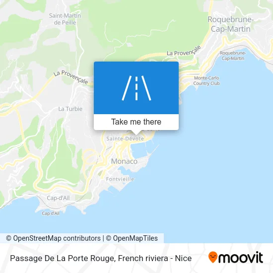 Passage De La Porte Rouge map