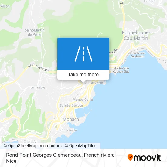 Rond-Point Georges Clemenceau map