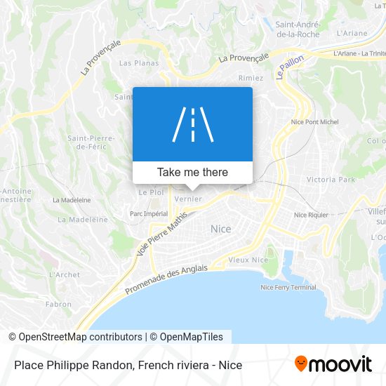 Place Philippe Randon map