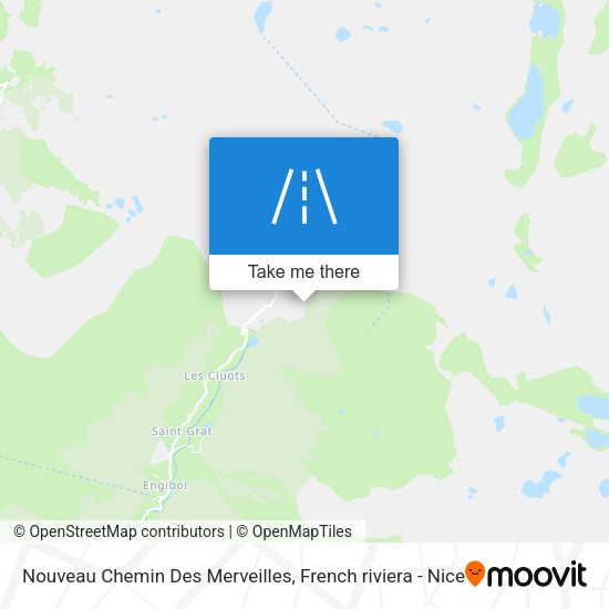 Nouveau Chemin Des Merveilles map