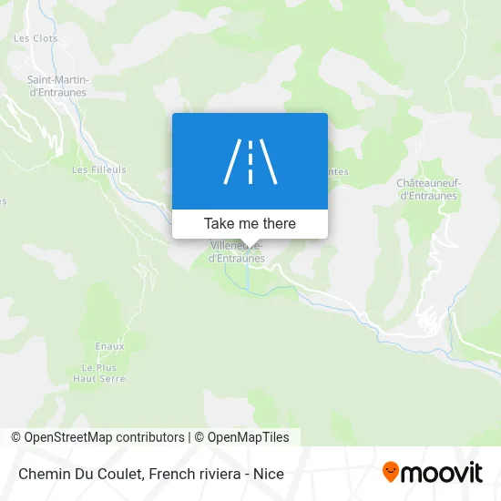 Chemin Du Coulet map