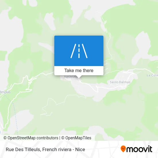 Rue Des Tilleuls map