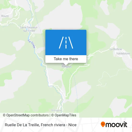 Ruelle De La Treille map