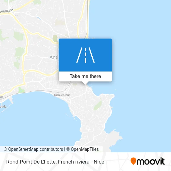 Mapa Rond-Point De L'Ilette