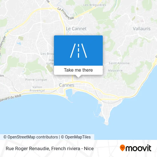 Rue Roger Renaudie map