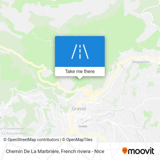 Chemin De La Marbrière map
