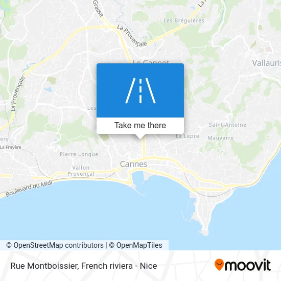 Rue Montboissier map