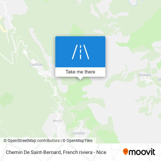 Chemin De Saint-Bernard map