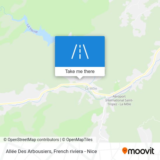 Allée Des Arbousiers map