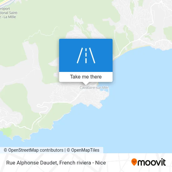 Rue Alphonse Daudet map