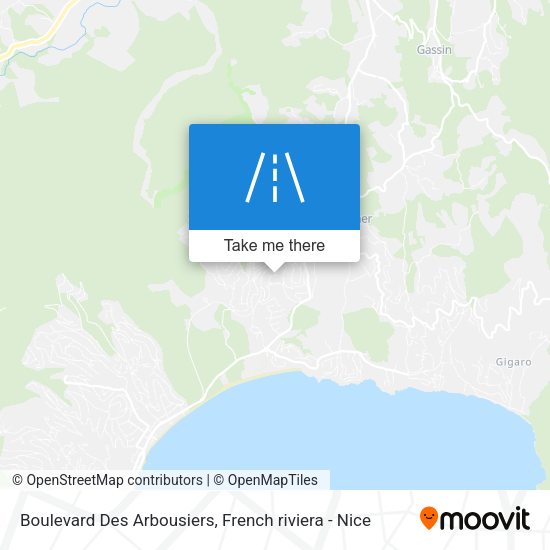 Boulevard Des Arbousiers map