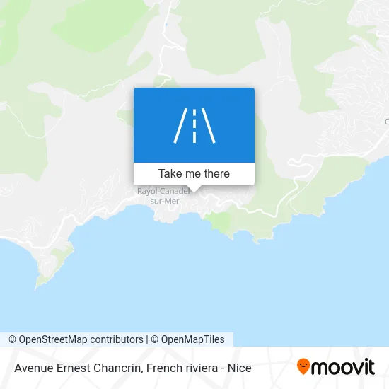 Avenue Ernest Chancrin map