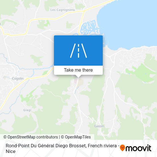 Rond-Point Du Général Diego Brosset map