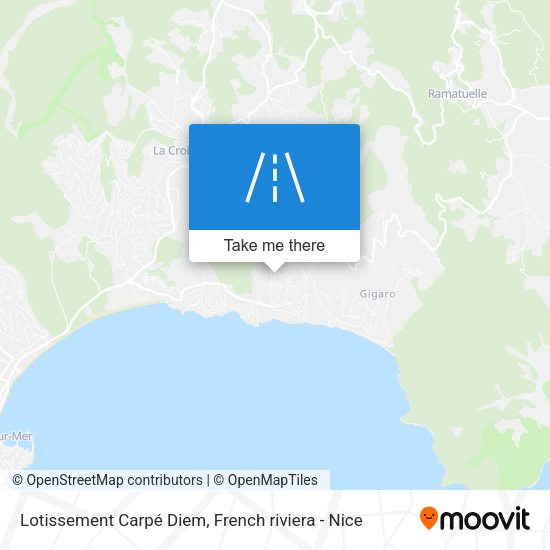 Lotissement Carpé Diem map