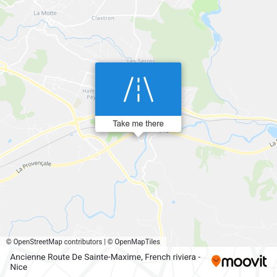 Ancienne Route De Sainte-Maxime map