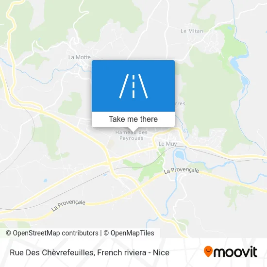 Rue Des Chèvrefeuilles map