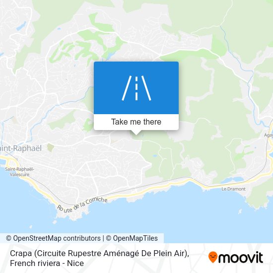 Crapa (Circuite Rupestre Aménagé De Plein Air) map