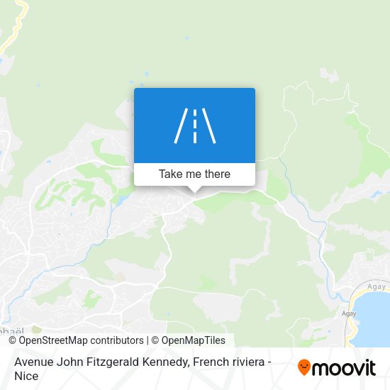 Avenue John Fitzgerald Kennedy map