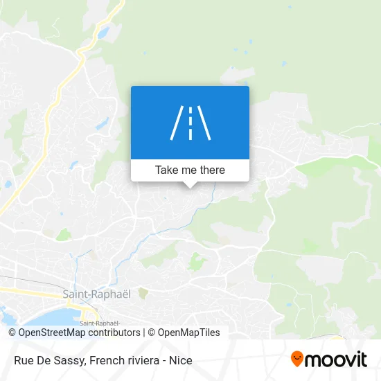 Rue De Sassy map