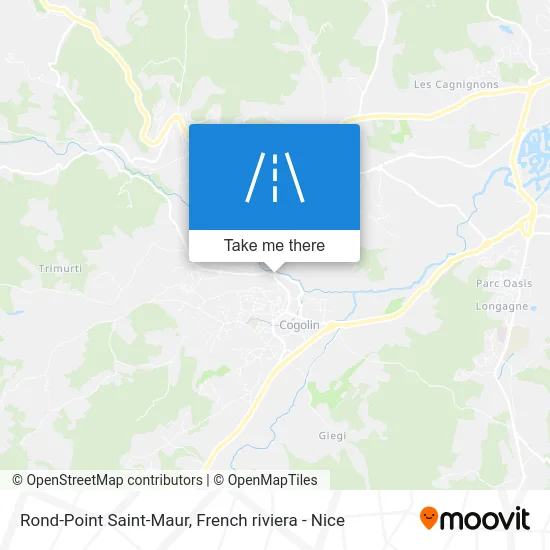 Rond-Point Saint-Maur map