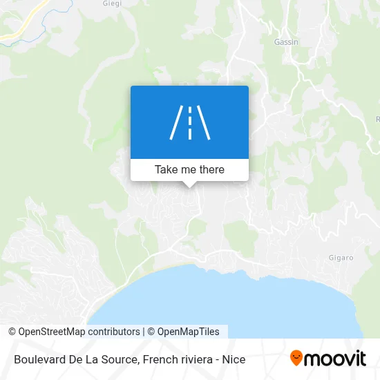 Boulevard De La Source map