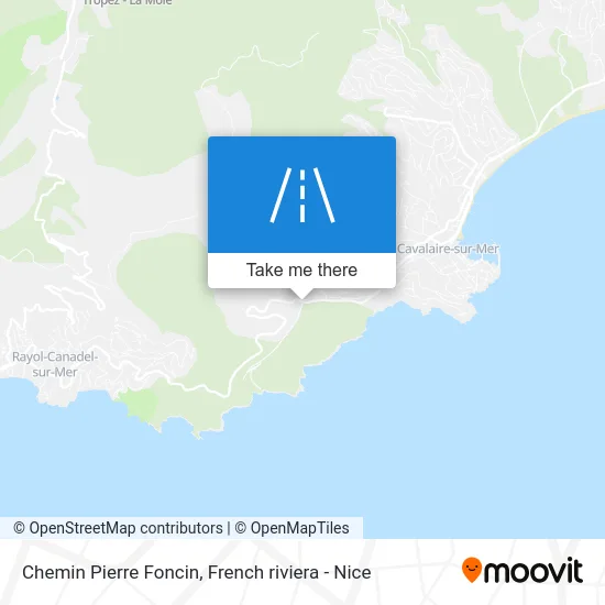 Chemin Pierre Foncin map