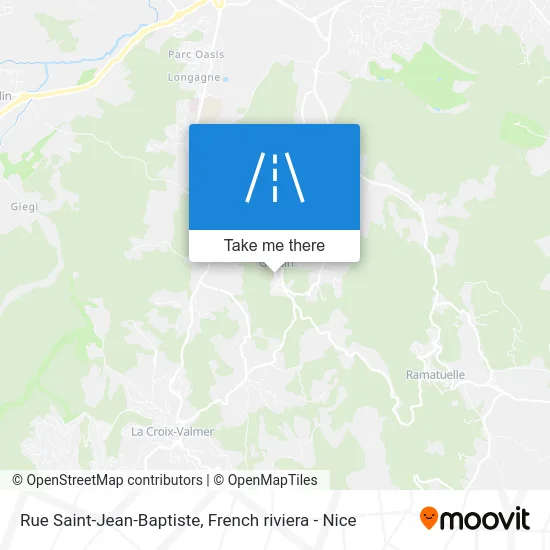 Mapa Rue Saint-Jean-Baptiste